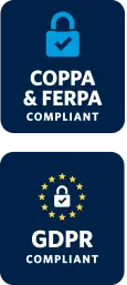 COPPA, FERPA & GDPR Compliant